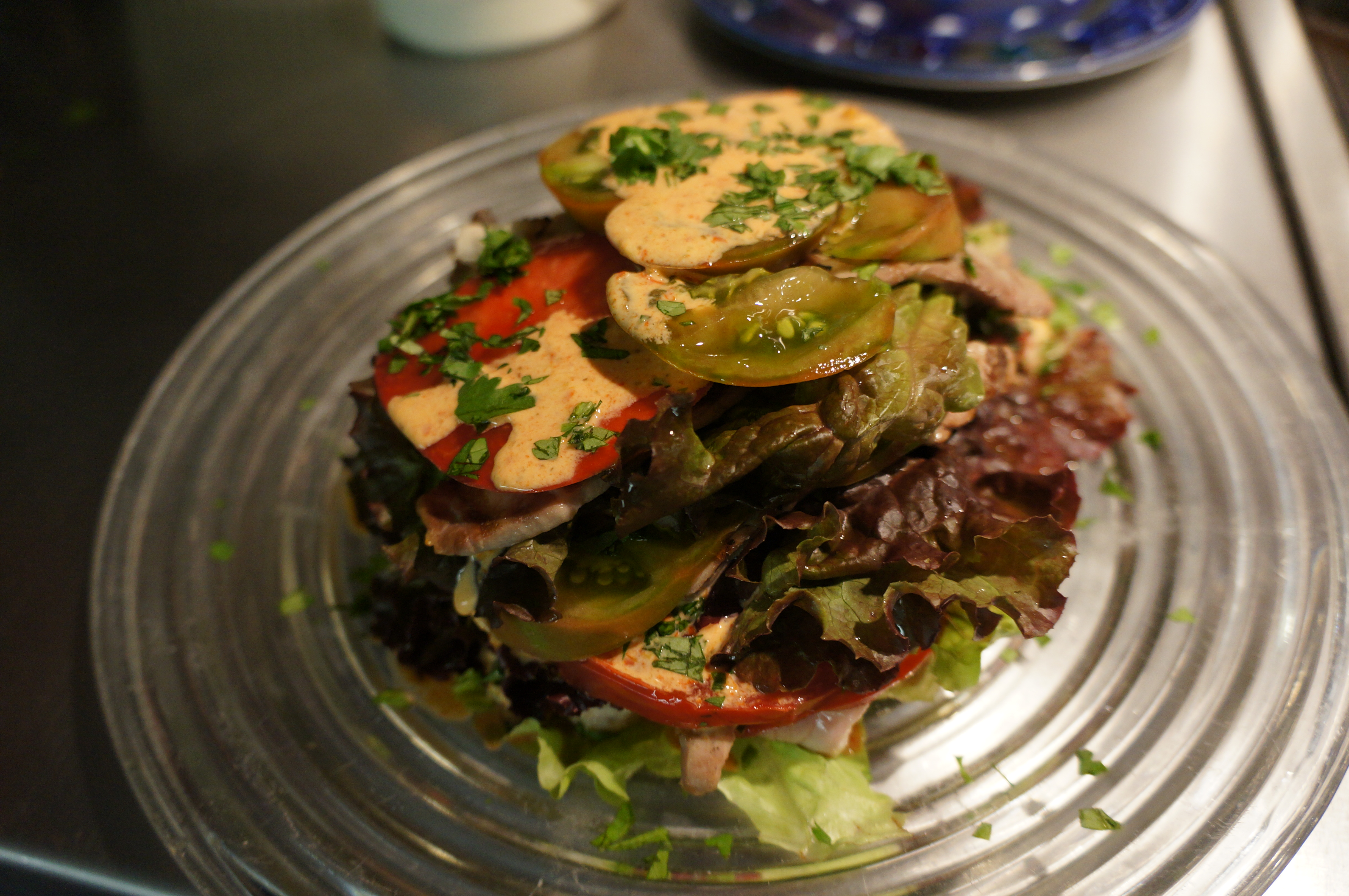 Tuna-Tomato Napoleons