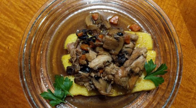 Braised Chicken with Mushrooms