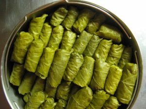 dolma, ready to be steamed