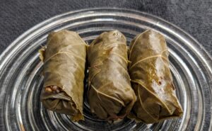 dolma (stuffed vine leaves)