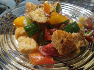 Panzanella (bread salad)