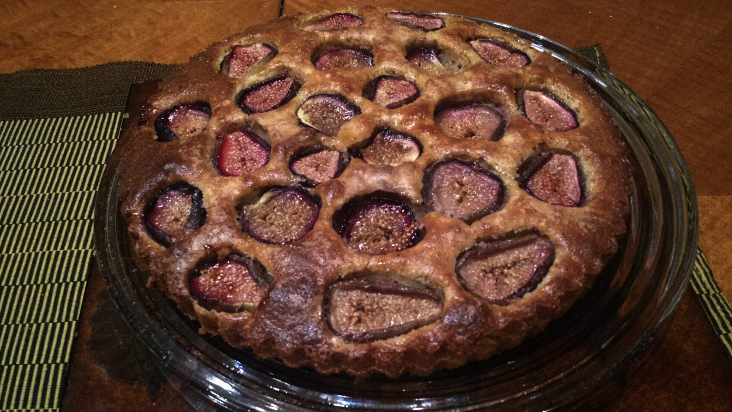 Fig and Hazelnut Tart