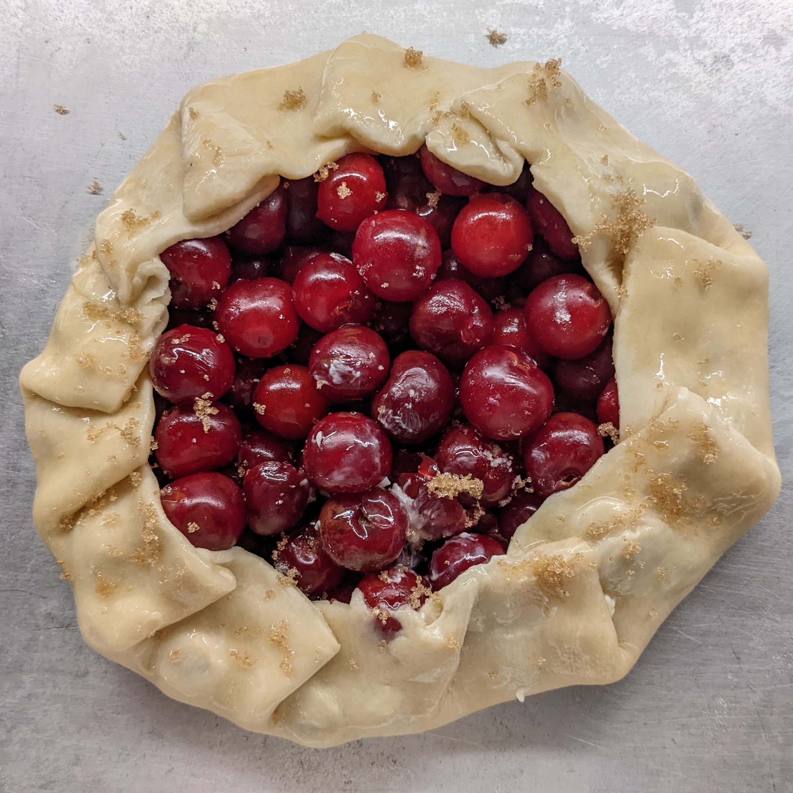 Fresh Cherry Crostata - Boys of Cooking