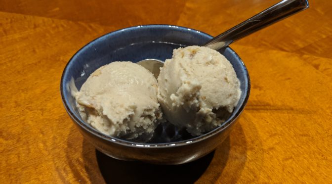 Roasted Banana Ice Cream