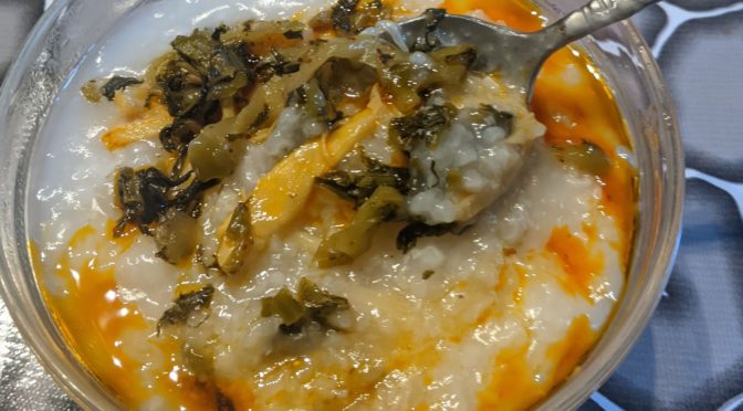 Dried Scallop Congee (Conpoy Congee)