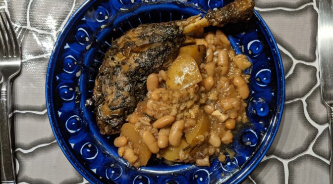 Duck Cholent