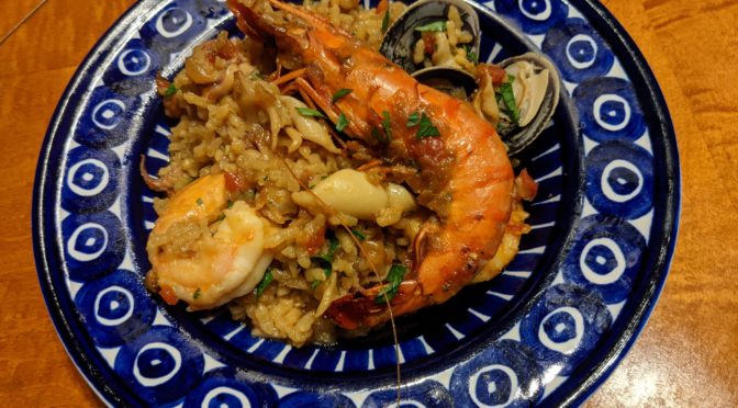 Traditional Shellfish Paella - Recipe